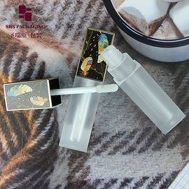 2 ml prachtige, met een prachtig patroon gemaakte, lege, cosmetische, glazuurige, vierkant lippengloze buizen