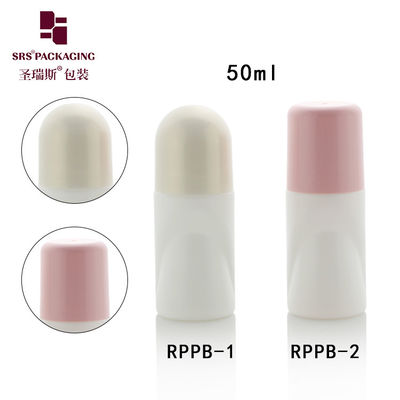 50 ml PCR Custom Color Factory Manufacturer Hair Serum lege rol op deodorantflessen