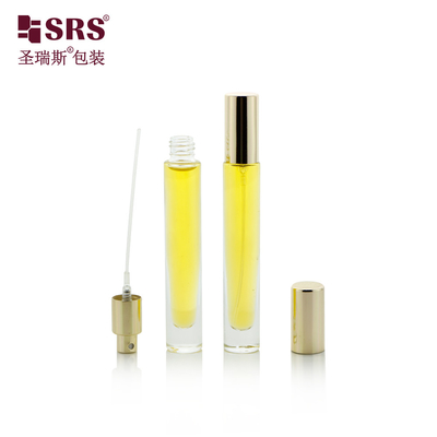 Ronde luxe lege cosmetische parfum geur reisspray fles 10 ml