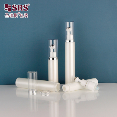 10 ml 15 ml Airless Acrylic Double Wall Cosmetische Oogcrème Press Roll On Flask Beste keuze
