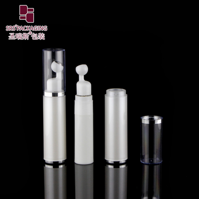 Acryl leeg plastic elegante oogserum roll op fles Massage Airless Rollers Container 10ml