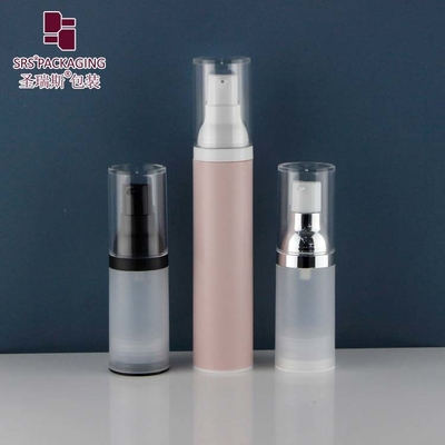 15 ml 30 ml 50 ml lege PP Plastic Translucent Recyclable Foundation luchtloze Plastic Pump Flasjes