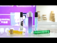 GB Vierkant Kleurrijk Helder Parfum Geen lek Dikke onderkant Glas Rolf Fles 10 ml