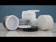 SRSJK Glanzend Mat In Mould Plastic PCR Cream Jar PP